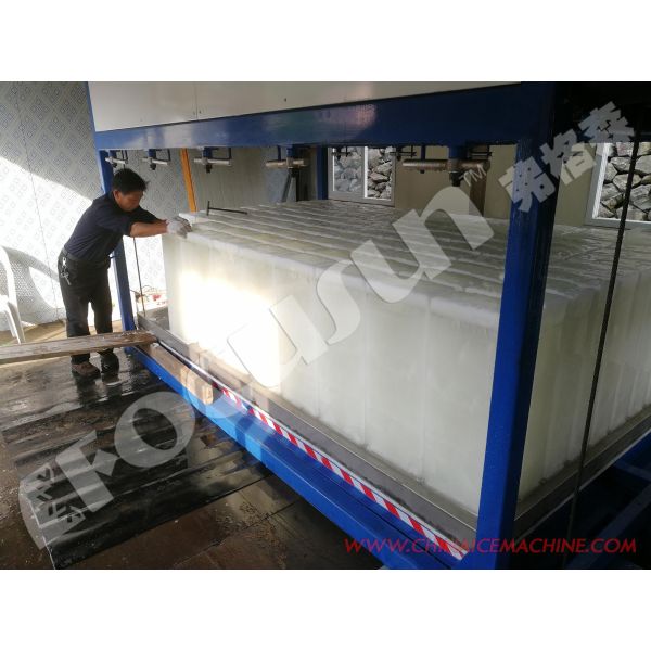 6-tonne Capacity Ice Block Machine for Bar or Block Ice in Sur Commande Dimensions