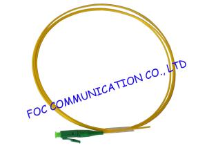 Wholesale Flame Resistant Fiber Optic Pigtail LC / APC SM G.655 LSZH Jacket For Telecom from china suppliers