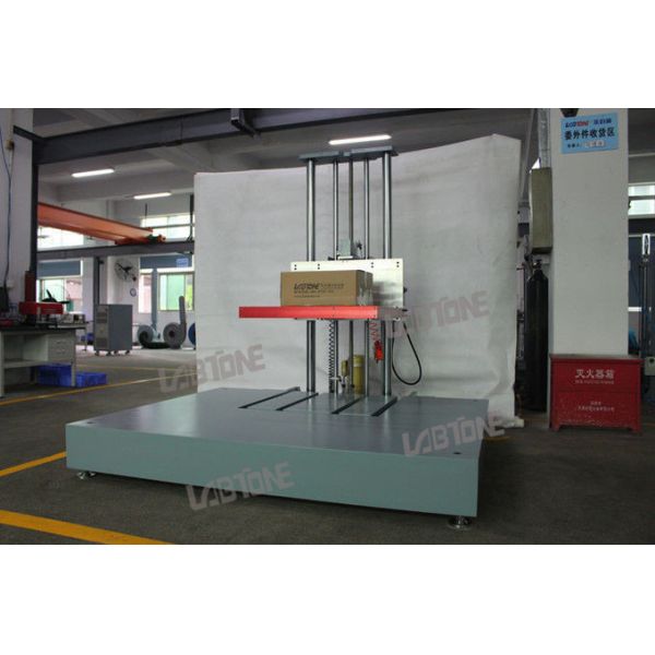 Free Fall 1200mm Packaging Drop Tester for large packaging with high mass of 200kg Payload
