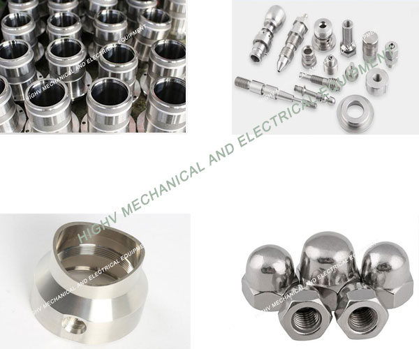 304 Stainless Steel CNC Machining Part With Round Head And Polished Body