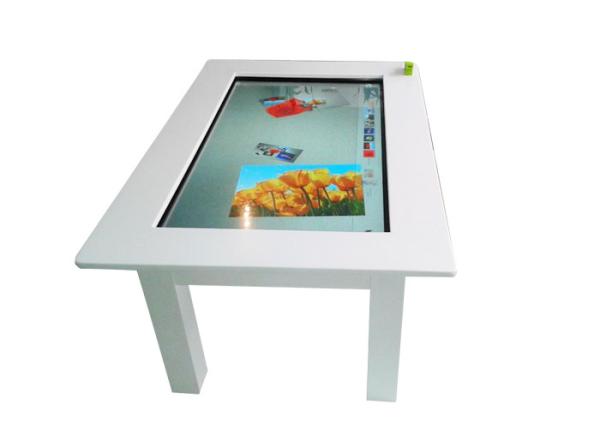Quality Lcd Interactive Smart Home Touch Screen Table Multi-Function Table With Computer For Kids / Family / Meeting for sale