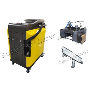 Portable 200W 1064nm Fiber Laser Rust Remover Machine ISO