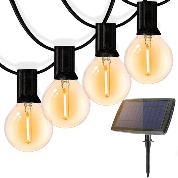 Quality 50Ft Motion Sensor Yard Light Solar Patio String Lights Shatterproof for sale