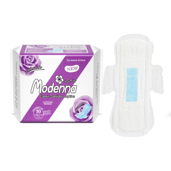 Free Sample Cheap Price Soft Private Label Cotton Sanitary Pad For Women Sanitary Pad