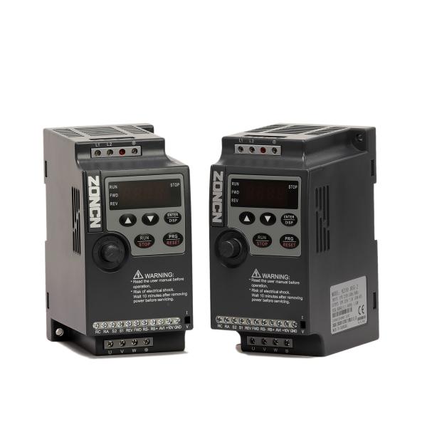 Quality Low Voltage 220v 1ph Input 3ph Output Vfd Inverter 1hp 2hp Variable Frequency Drive 0.75kw 1.5kw for sale