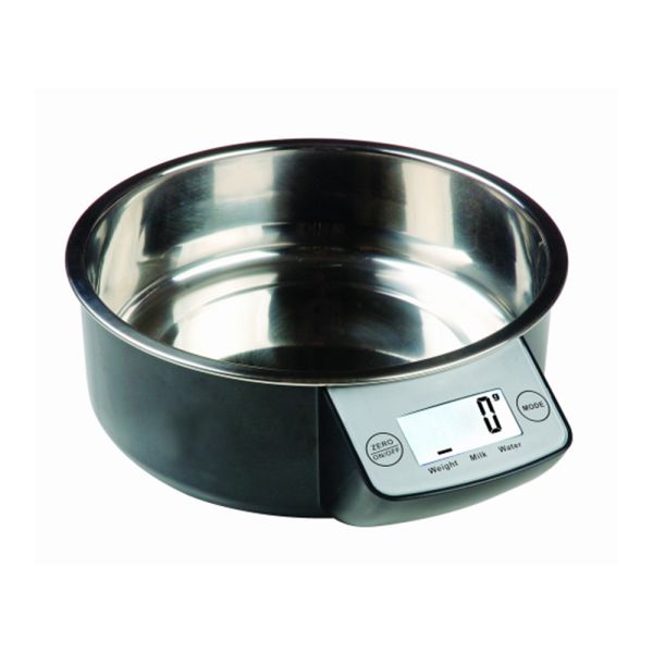 Battery-Powered 5kg 11lb Electronic Kitchen Weight Scale with Bowl and Digital Kitchen Food Scale Accurate Measurements