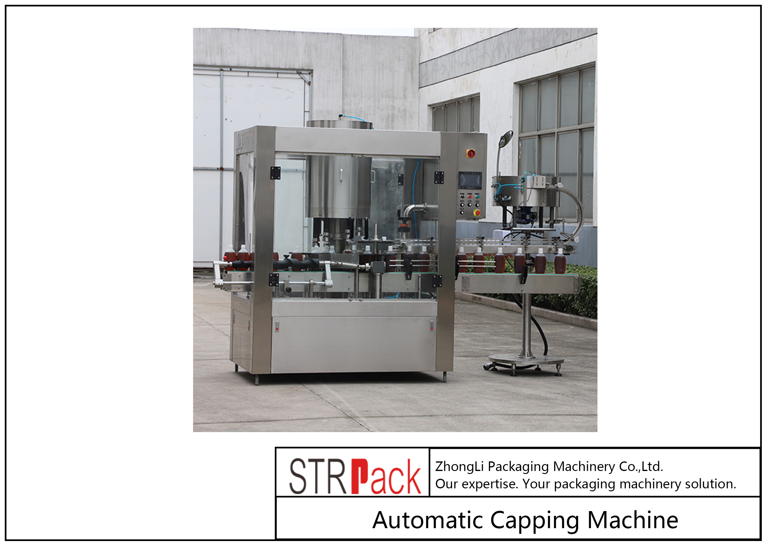 Full Automatic Rotary Pick And Place Capping Machine 3KW