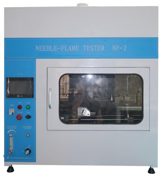 Quality PLC Touch Screeen Flammability Tester Needle Flame Test Apparatus For Cable for sale