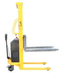 1.5t Loading Semi Electric Stacker , Drum Stacker DC 12V 120Ah