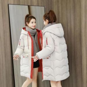 Wholesale                  Winter Puffer Jacket Ladies Warm Hooded Cotton-Padded Clothes Thick Padded Outwear Hooded Long Jackets and Coats for Women              from china suppliers