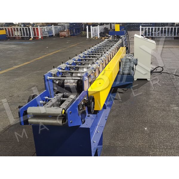 Automatic Galvanized Steel Chain Drive Rolling Shutter Door Roll Forming Machine