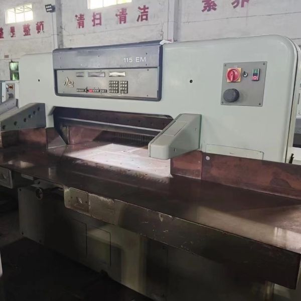 Taurus Polar 115EM Electric Paper Cutting Machine Used Enhance Your Cutting Efficiency