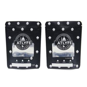 7g Digital Printed Stand Up Pouches Gravure LDPE Print Mylar Bag With Window