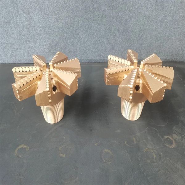 6" 152mm PDC Concave Drill Bit PDC Drag Bit Non Coring Drill Bit for Oil Well Water Well Geothermal Well Mining Drillin