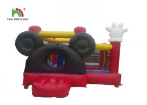 Wholesale Red Softplay Mickey Cartoon Inflatable Jumper Castle Bouncer With Ocean Ball from china suppliers