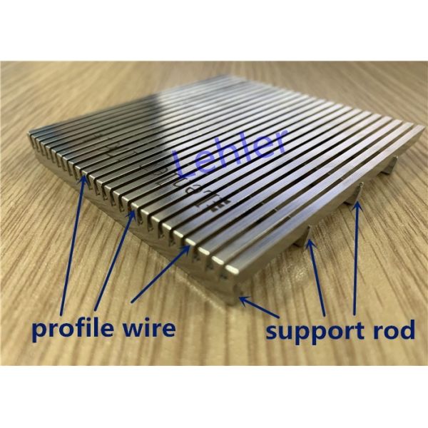 SS316L Wedge Wire Screen Panels High - Precision Slot Opening 2.0*3.0mm