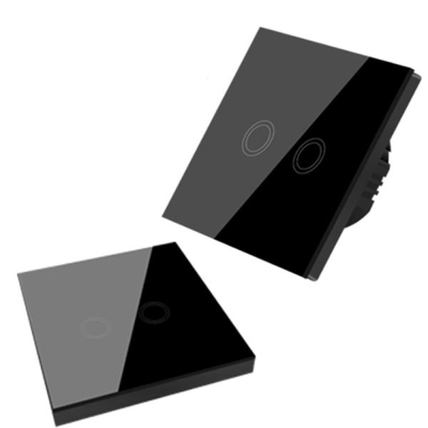 Quality Glomarket Zigbee 1/2/3 Gang Eu Standard Smart Home Intelligent Switch Support Voice Google Remote Control Switch for sale