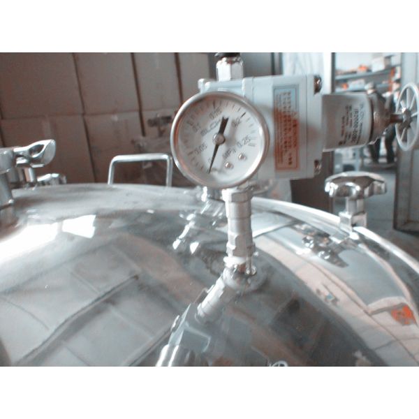 304 SUS Stainless Steel Storage Tanks Air Press For Pharmaceutical Dairy Foods