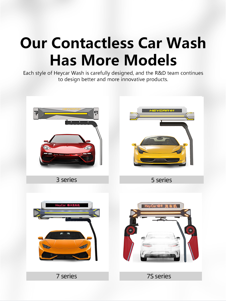 Cold Water High Pressure Washer Wash 360 Mini Touchless Car Wash Robotic Automatic Car Wash Machine for Car Body Surface