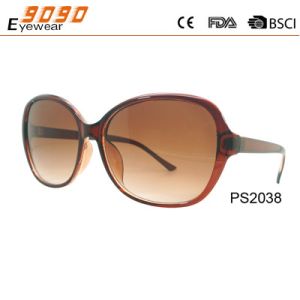 Wholesale Lady fashion sunglasses made of plastic, 100% UV Protection Lenses from china suppliers