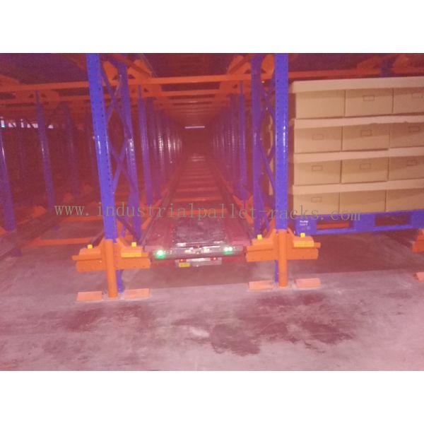 Semi Autometic Heavy Duty Radio Shuttle Racking System for Industrial Storage Management