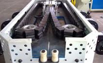 Quality PP PE Single Wall Corrugated Pipe Extrusion Line / Corrugated Pipe Machine For Hose Making for sale