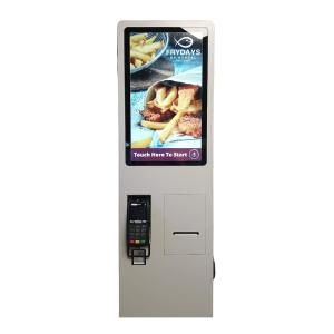 China Linux Operating System 27 Inch Self Order Kiosk For Mc Donald'S KFC on sale