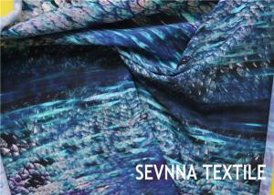 China Semi Dull Lycra Spandex Fabric , Vanish Patterned Lycra Stretch Fabric on sale