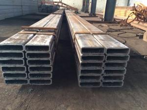 Wholesale Weld Galvanized Hollow Steel Pipe , Thin Wall Square Tubing Double Submerged Arc from china suppliers