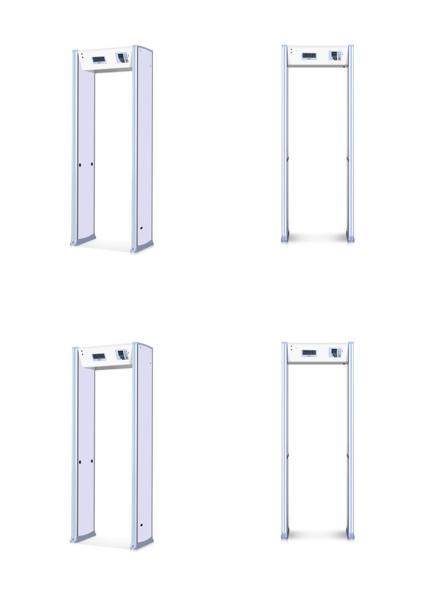 Quality LED Alarm Pass Through Walking Metal Detector OEM For Security Check for sale
