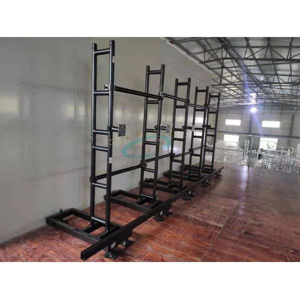 Aluminum Alloy LED Display Truss Ground Support System 500mm*500mm