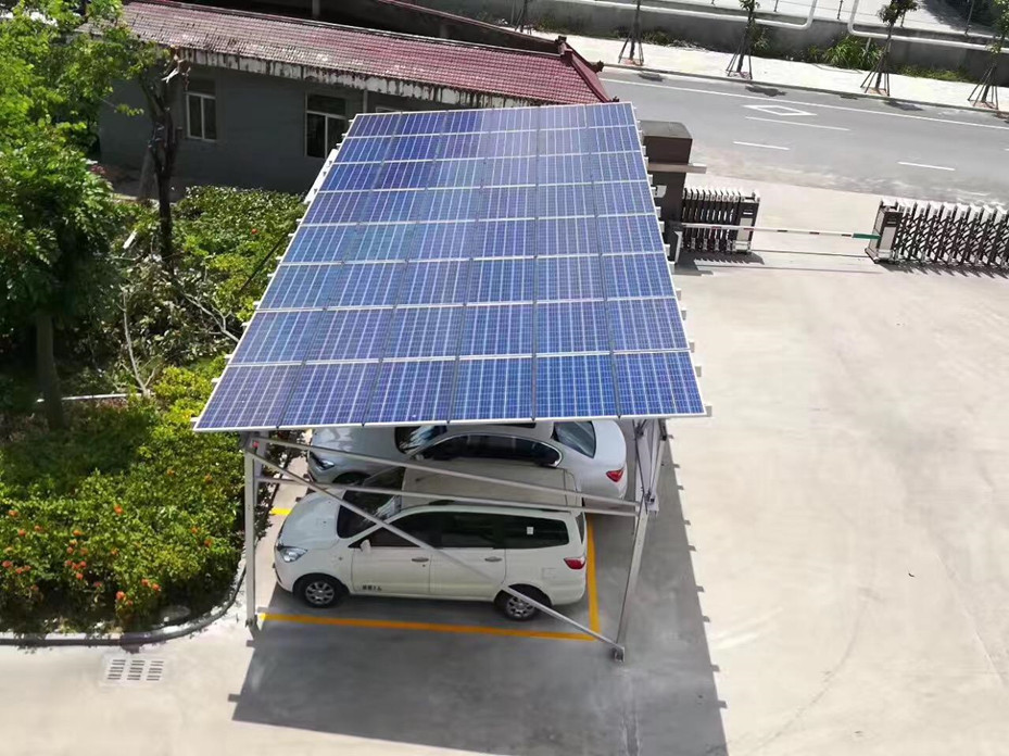 Corrosion Resistant Aluminum Solar Panel Carport Mounting Structure