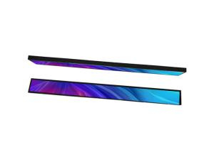Supermarket Shelf LCD Display Ultra Wide Screen 37.8 Inch Android 9.0