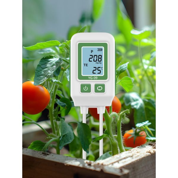 Plastic YIERYI YG-09 Soil Fertility Meter / Npk Soil Tester Lightweight