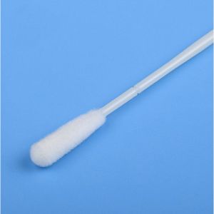 Virus Test Blood Specimen Collection Flocked Medical Cotton Swab