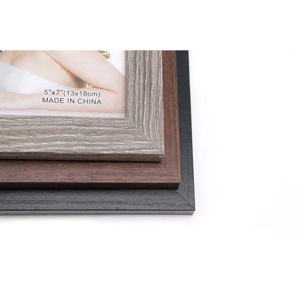 Deep Wooden Box Photo Frames , Eco Friendly 5x7 Picture Frames ISO Approved