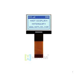 Wholesale 1.1&quot; 96X64 Graphic COG LCD | STN+ Display | 3.0V with White Backlight | Blue Text on Gray Background | Arduino | ST7549 from china suppliers