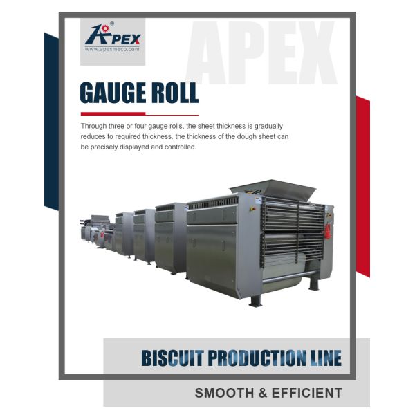 New Bakery Equipment Roller Automatic Sheeter Dough For Biscuit Product Line