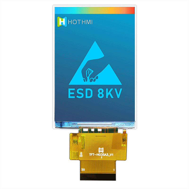 Multipurpose 3.5" TFT LCD Display Sunlight Readable With Compatible Interface TFT-H035A3HVIST5N50
