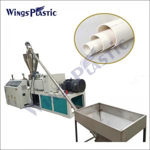 China Pvc Pipe Bending Machine Extruder Production Line For Casing And Sewerage Pipes on sale