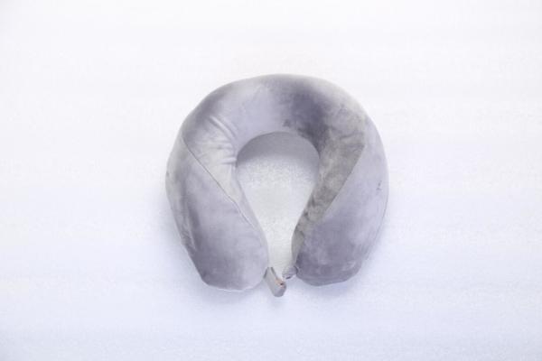 Quality Grey Color Car Additional Accessories U Shape Memory Foam Travel Pillow for sale