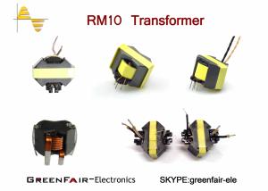 CE RM10 Electrical Power Supply Transformer Wire 0.6 * 4.2mm DCR 6.5mΩ MAX