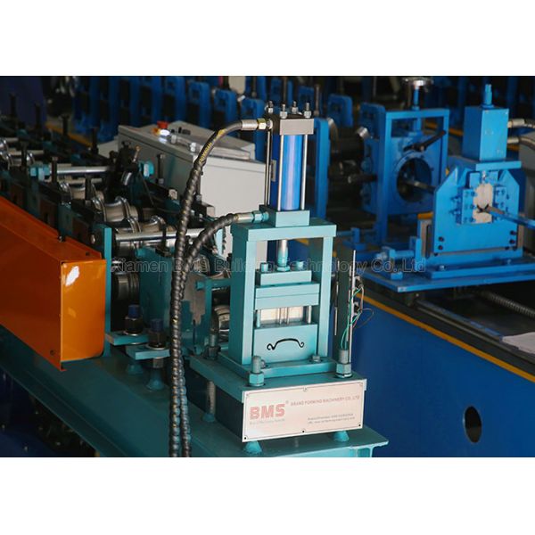 Full Automatic Roller Shutter Door Roll Forming Machine With Hydraulic Cutter