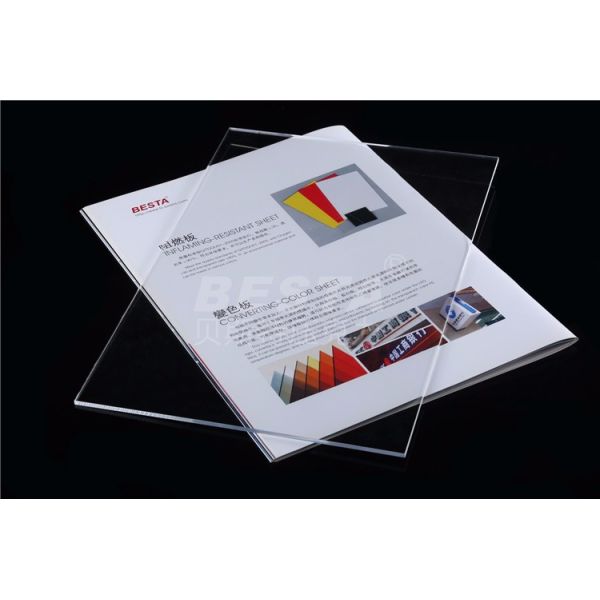 Transparent Cast Acrylic Sheets Heat Moldable Pmma Diffuser Sheet High Temperature