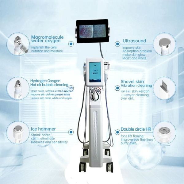 6 In 1 Hydra Beauty Machine Hydrodermabrasion Facial Cleaning Salon Equipment