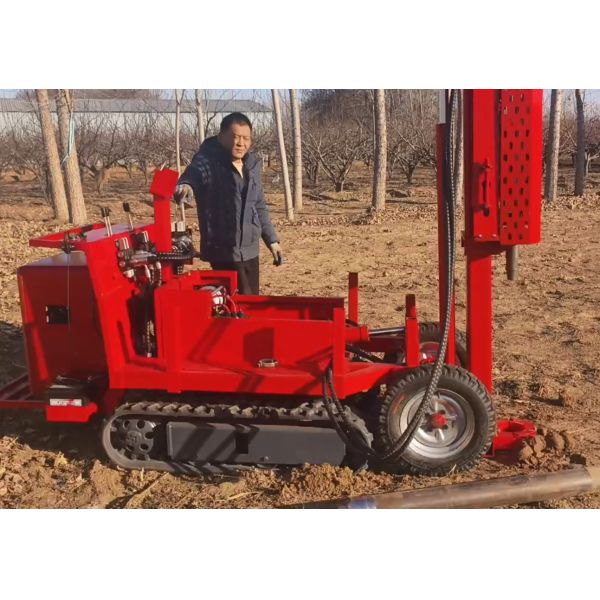 Waterless SPT Coring Drilling Rig With Air-Cooled Diesel Engine