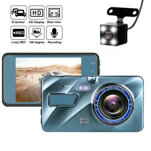Wholesale 24 Hour Front Rear WDR Blackbox DVR Dash Cam Automatically from china suppliers