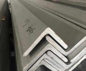 China ASTM 310 Stainless Steel Angle Bar 0.8mm Slotted Unequal Equal Iron on sale