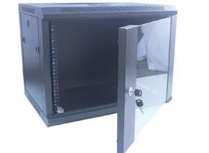 Wholesale 9U Server Rack Cabinet 19 Wall Mount Removable Black Data Cabinet/Network Rack from china suppliers