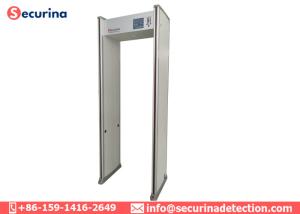 Wholesale Multi Zone Door Frame Metal Detector , Pass Through Metal Detector LED Display from china suppliers